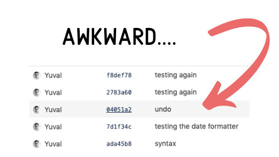 git squash commits